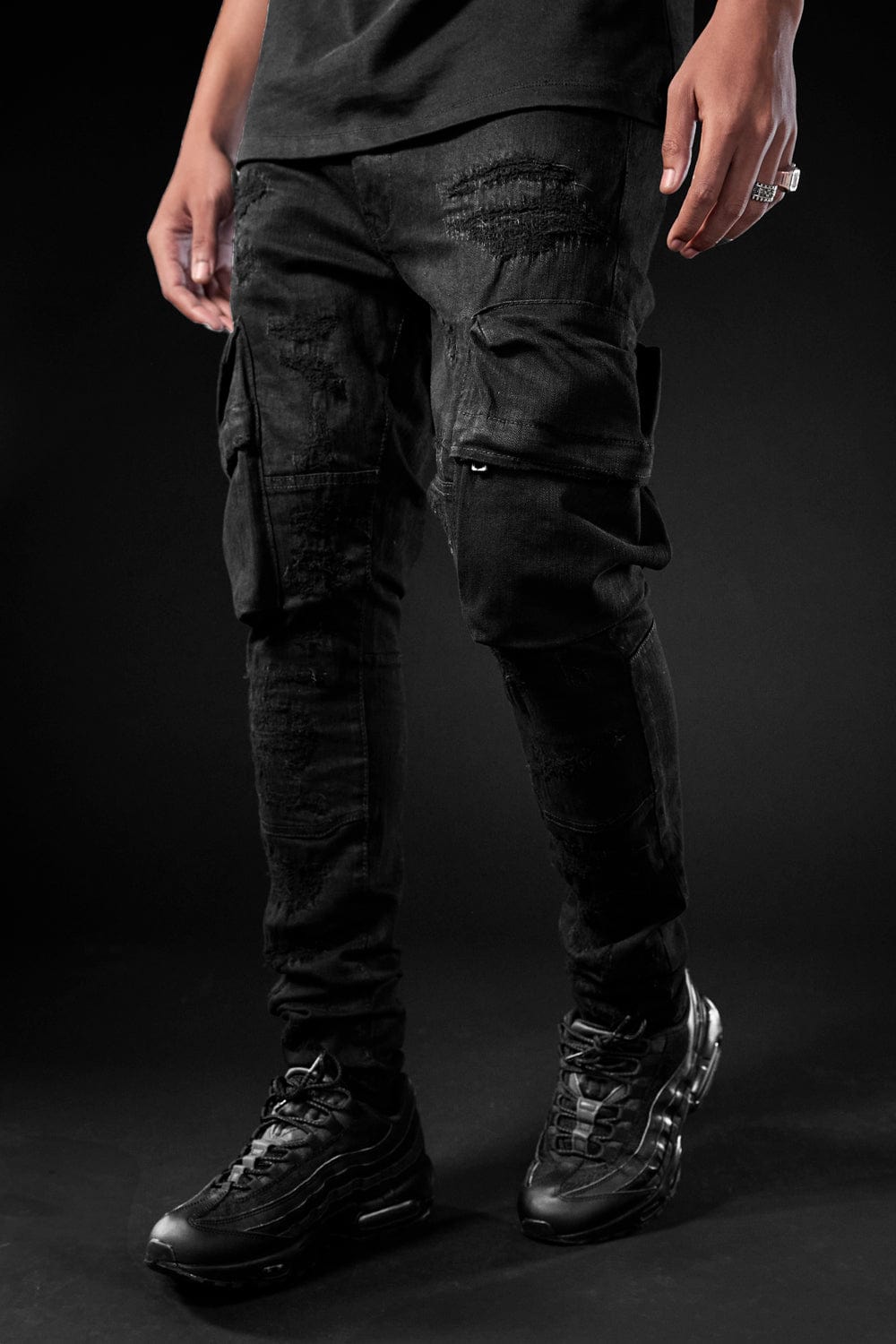Jordan Craig Ross - Heavy Hitter Cargo Denim (Black)