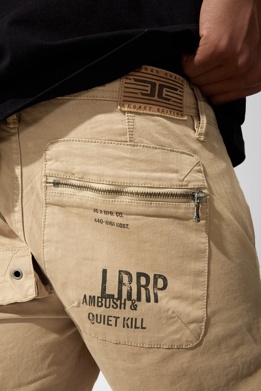 Jordan Craig Slim Taper Fit - Defcon Cargo Pants (Khaki) - Sean Collection