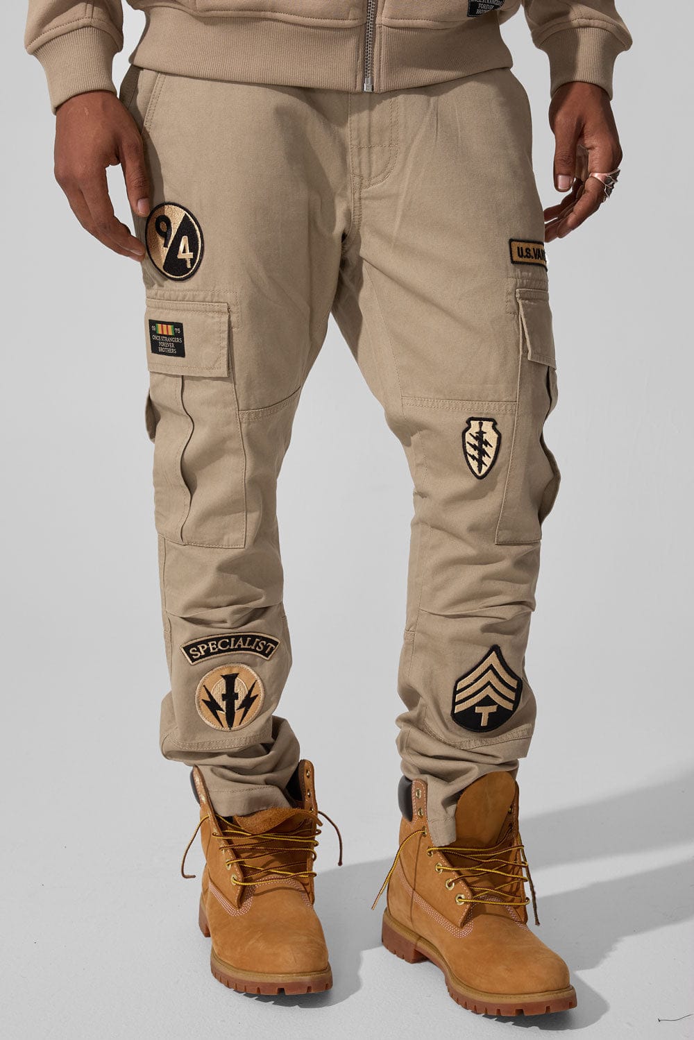 Jordan Craig Xavier - Prestige Tonal Cargo Pants (Khaki)