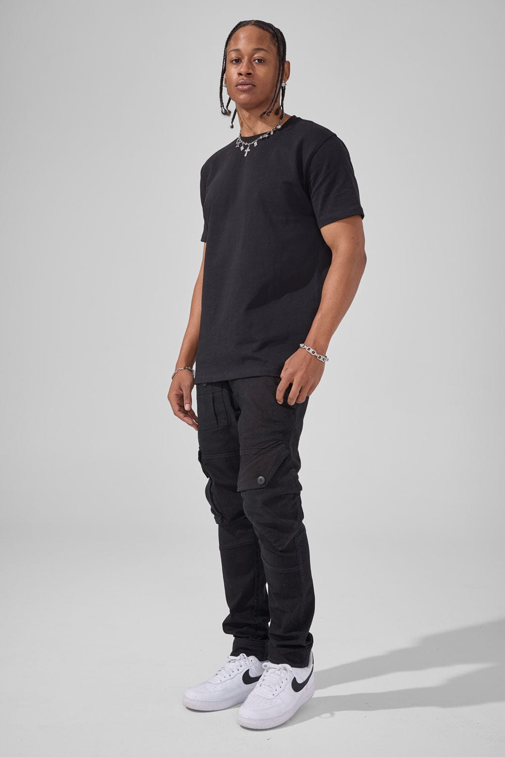 Jordan Craig Xavier - Trailblazer Cargo Pants (Jet Black)