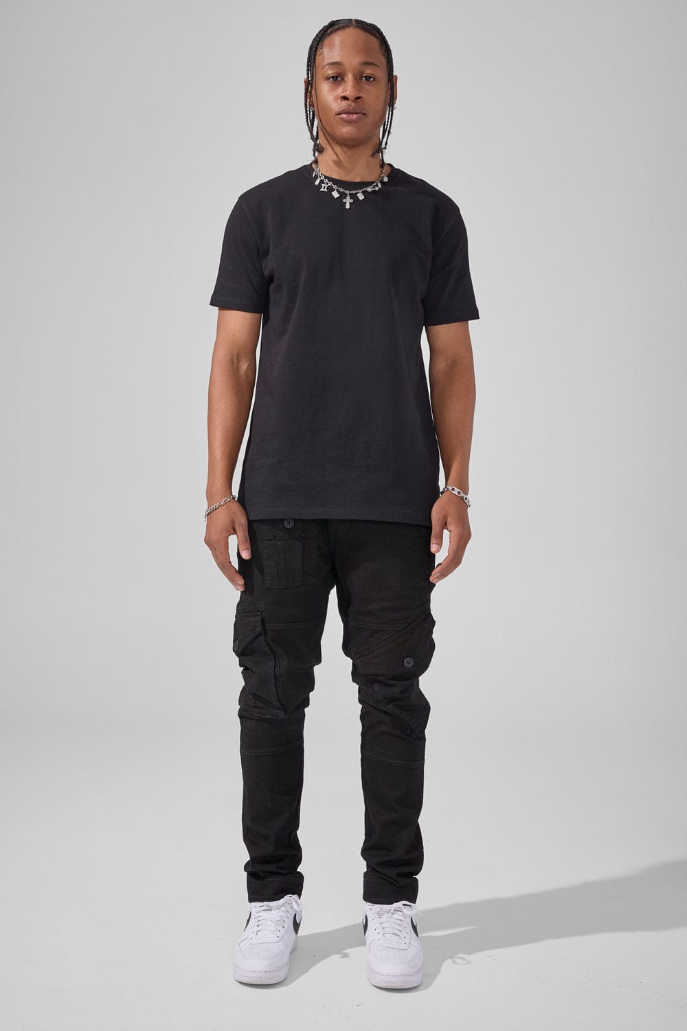 Jordan Craig Xavier - Trailblazer Cargo Pants (Jet Black)
