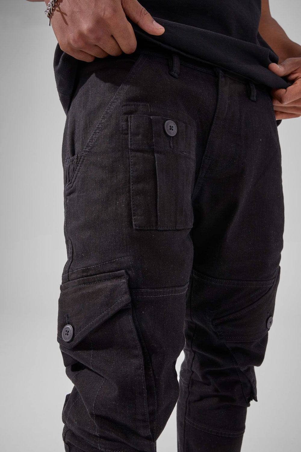 Jordan Craig Xavier - Trailblazer Cargo Pants (Jet Black)