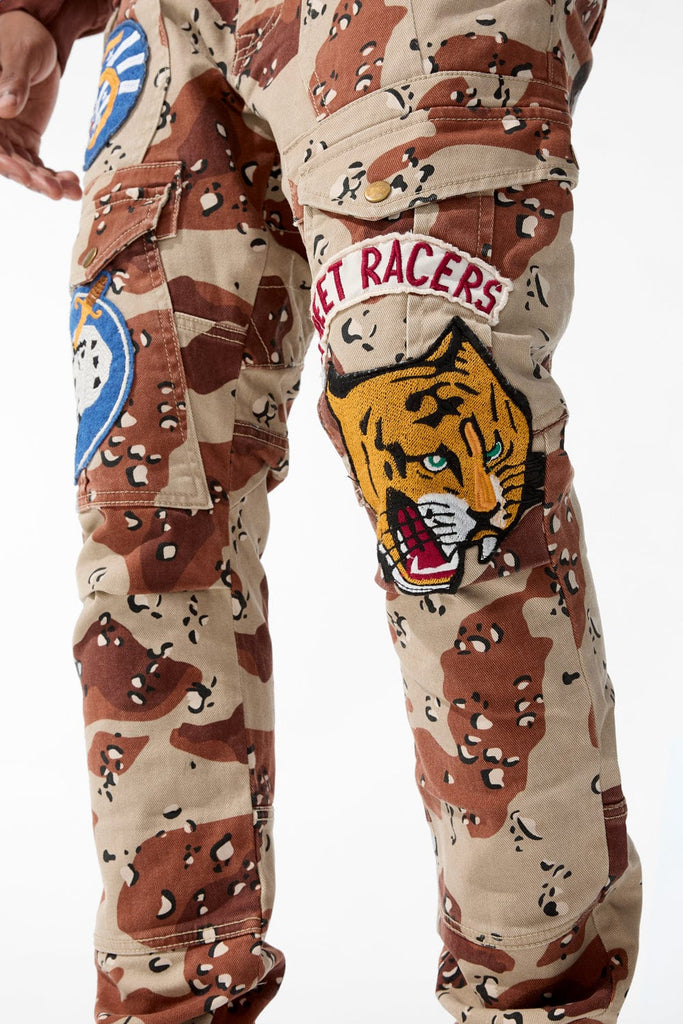 Jordan Craig Sean - War Report Cargo Pants (Desert Camo)