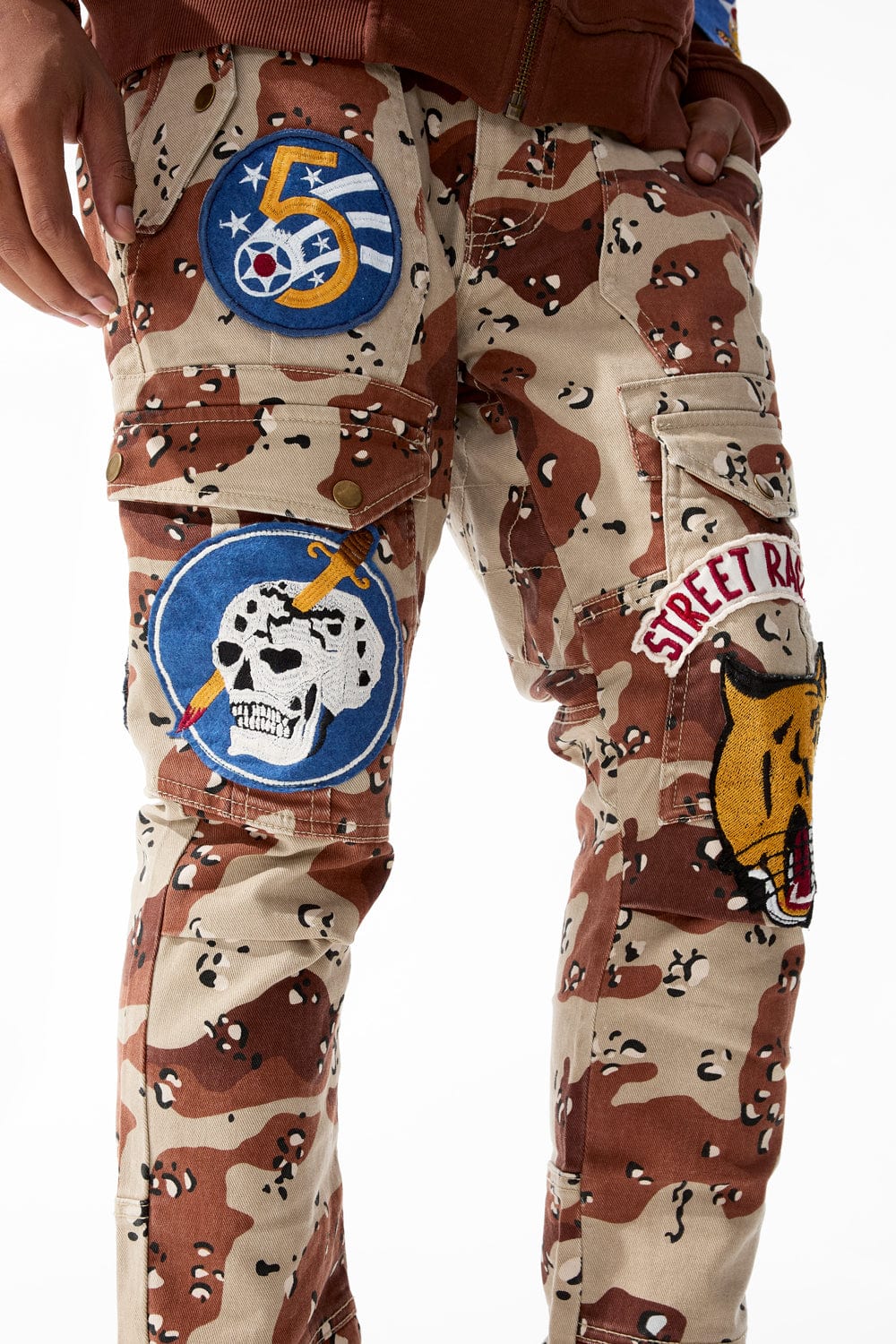 Sean - War Report Cargo Pants (Desert Camo)