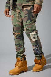 Xavier - Battalion Cargo Pants (Vintage Camo)