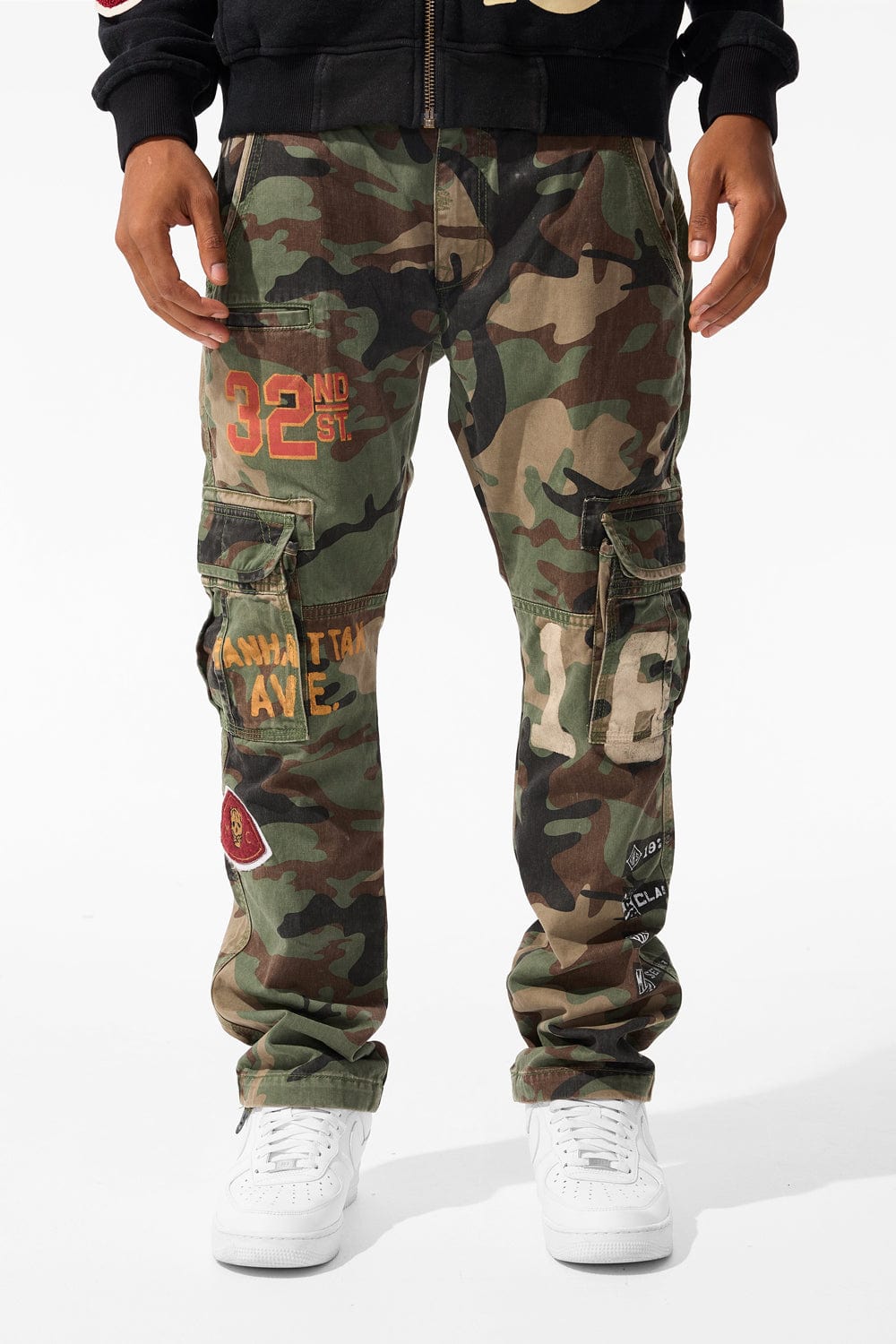 Xavier Battalion Cargo Pants (Vintage Camo) - Main Image
