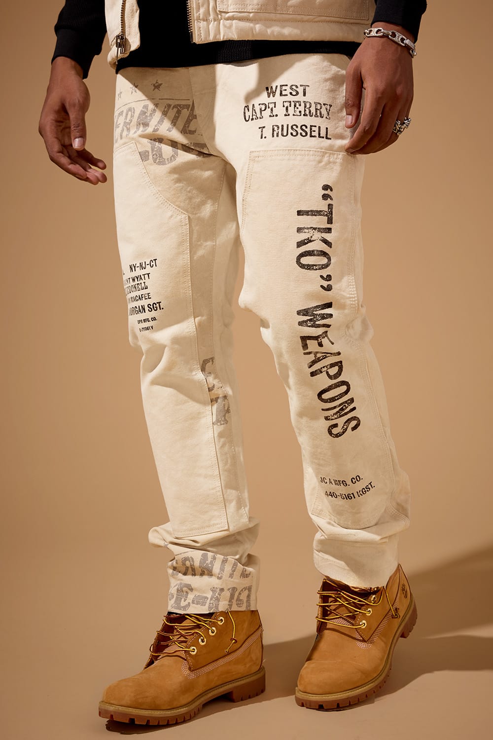 Jordan Craig Xavier - Local Dealer Duck Canvas Carpenter Pants Natural / 30 / 30