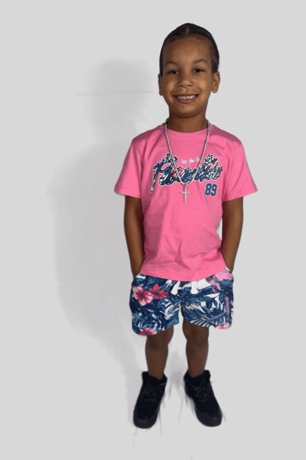 JC Kids Kids Ibiza Lounge Shorts (Rainforest)