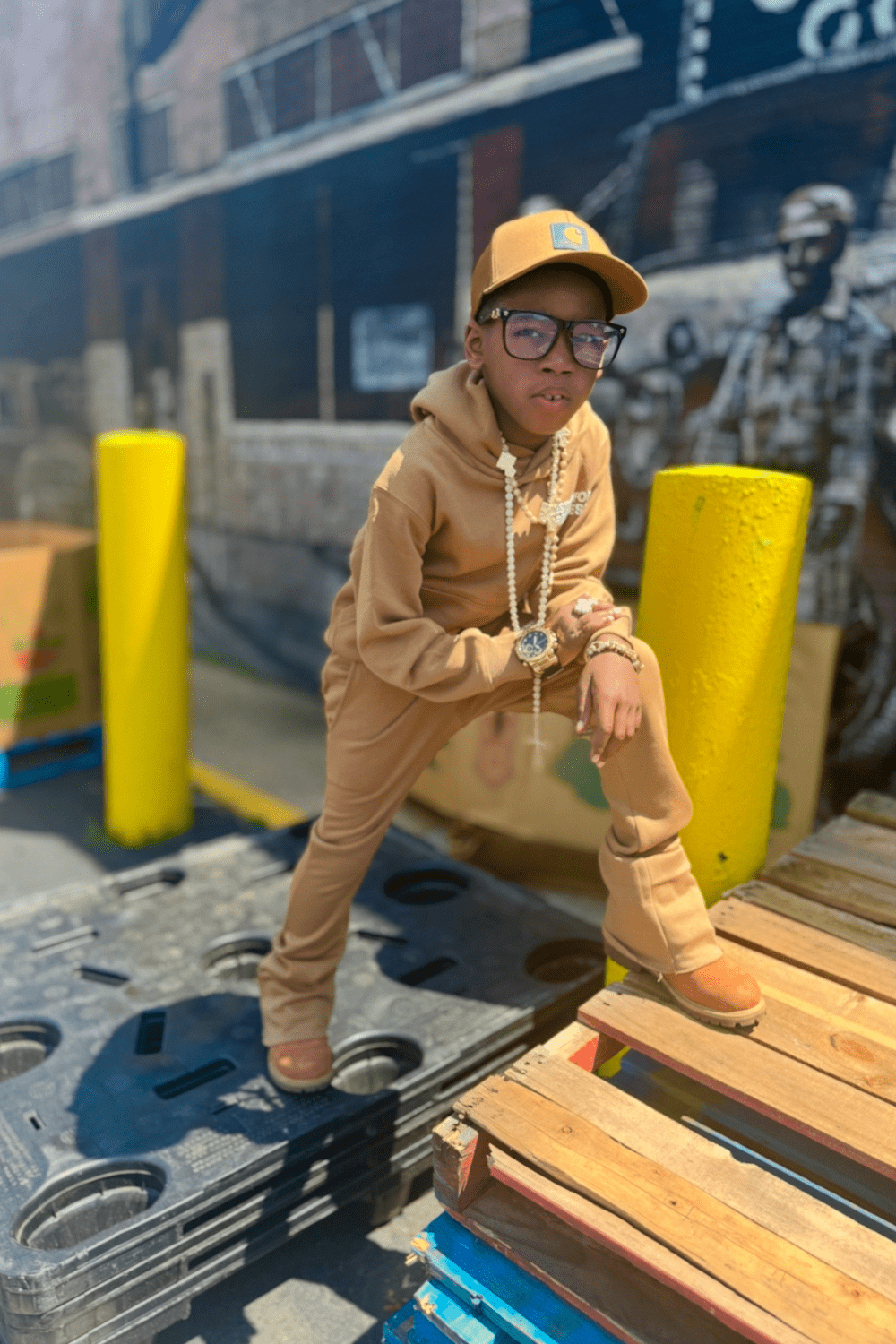Jordan Craig Kids Destined For Greatness Fleece Bundle (Mocha)