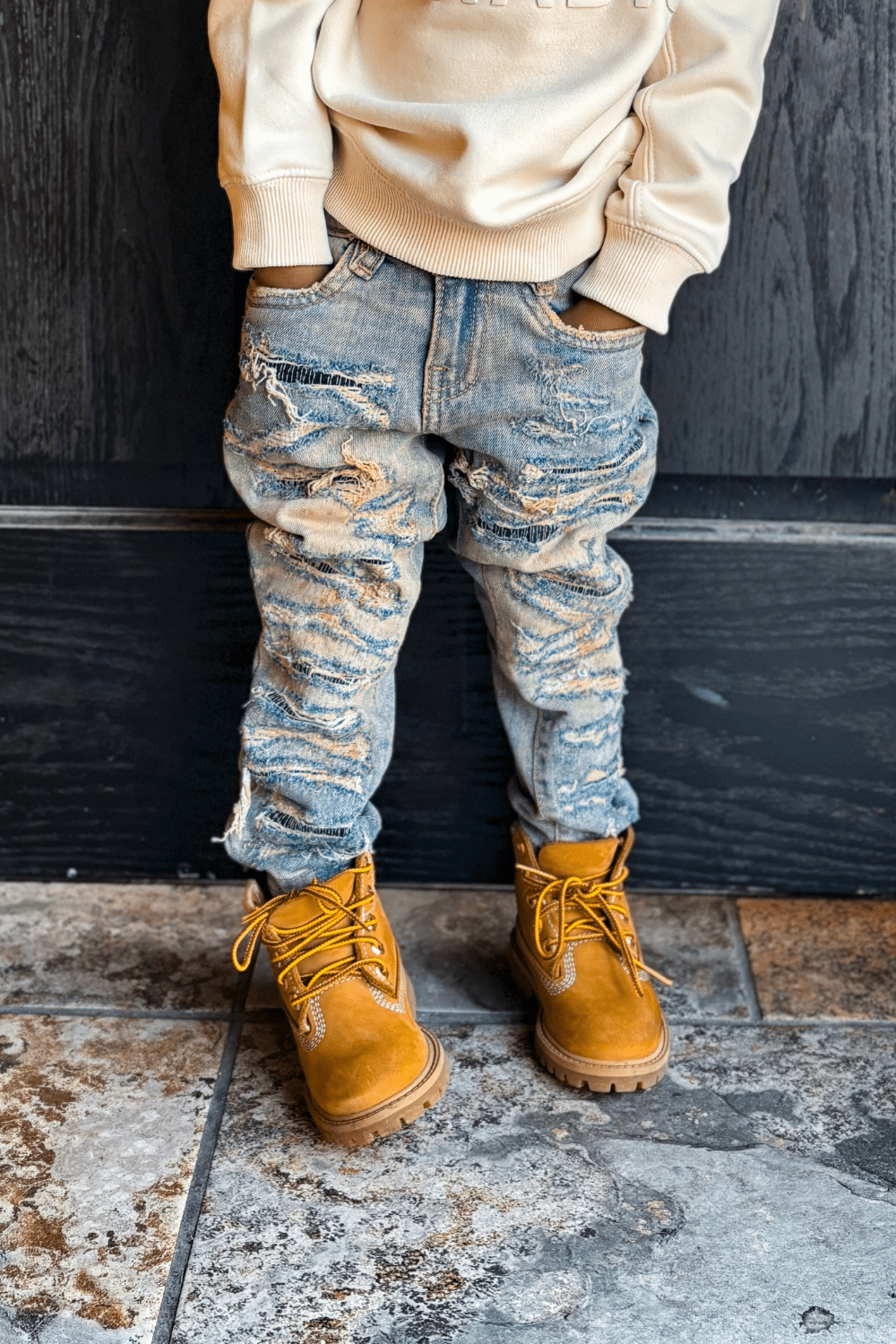 JC Kids Kids Gladiator Denim (Antique)