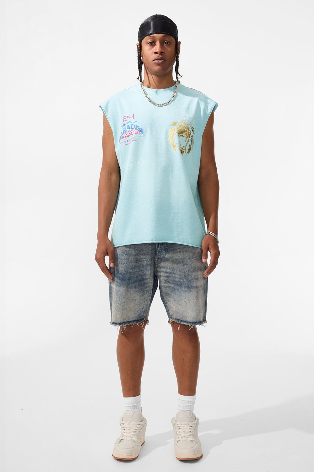 Jordan Craig Lions Den Cut Off T-Shirt