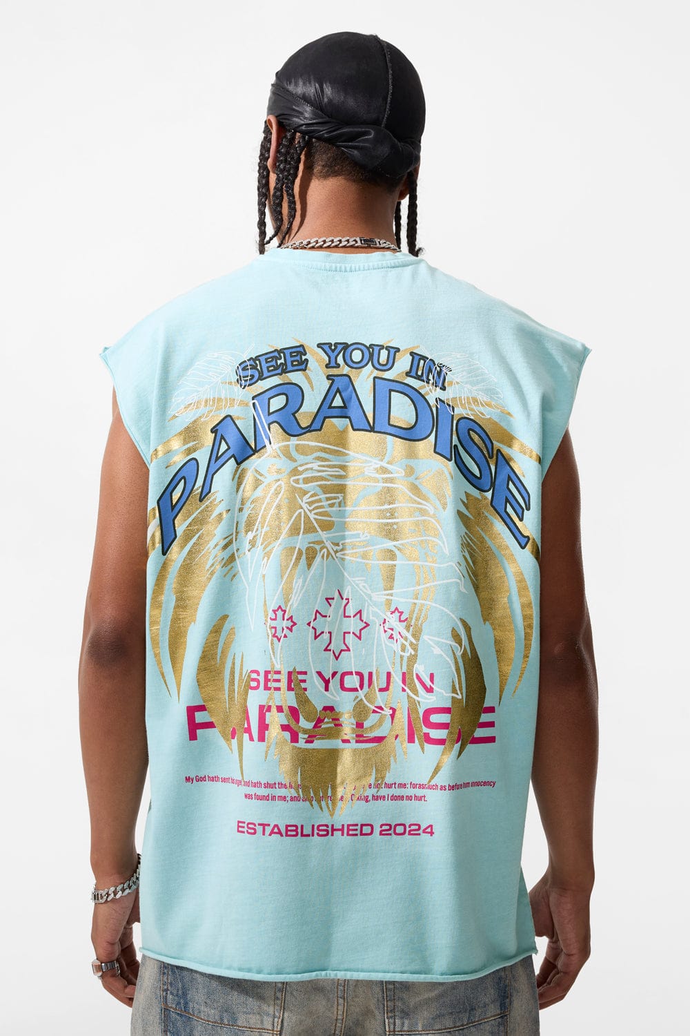 Jordan Craig Lions Den Cut Off T-Shirt