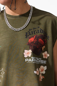 Heartfelt Cut Off T-Shirt