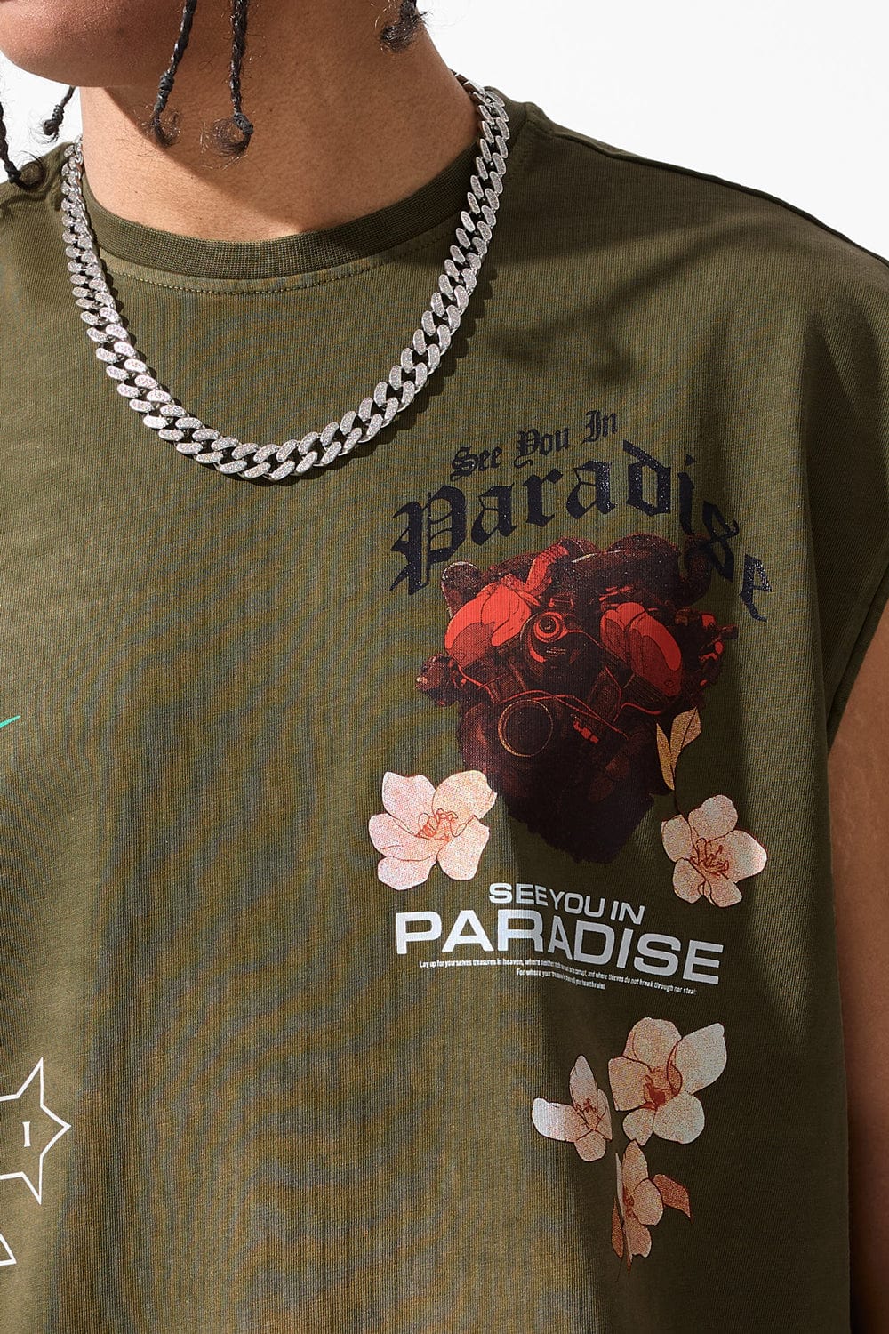 Jordan Craig Heartfelt Cut Off T-Shirt