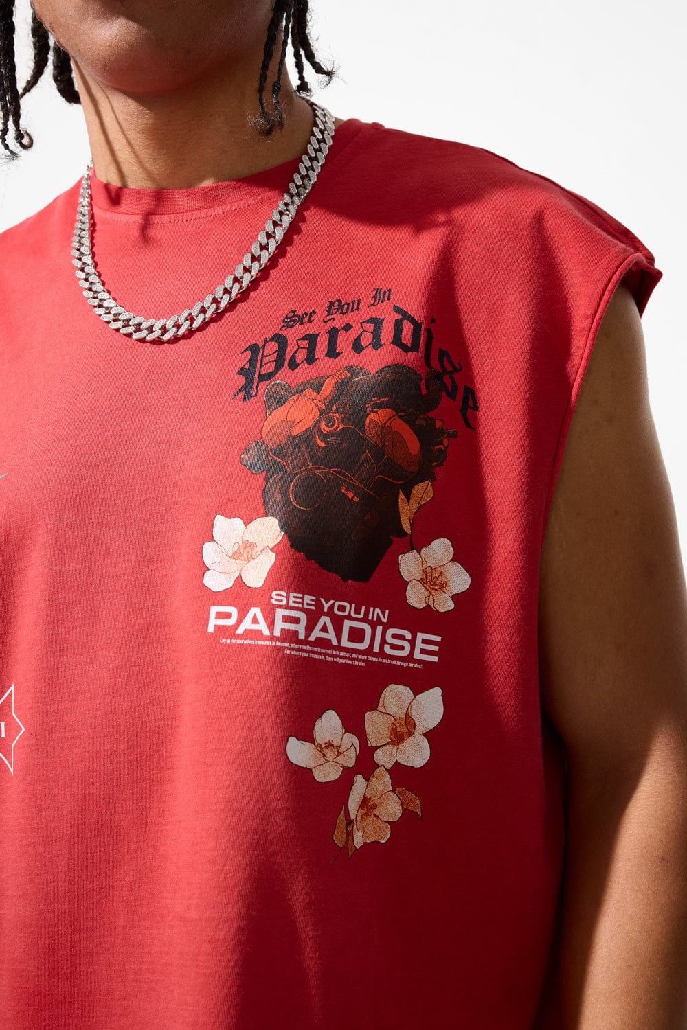 Jordan Craig Heartfelt Cut Off T-Shirt