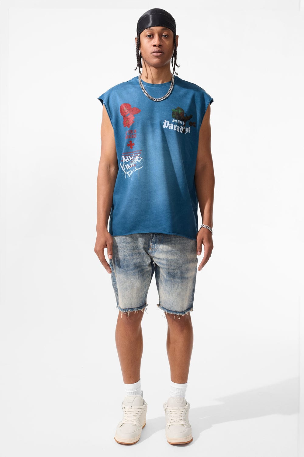 Jordan Craig Fallen Kingdom Cut Off T-Shirt