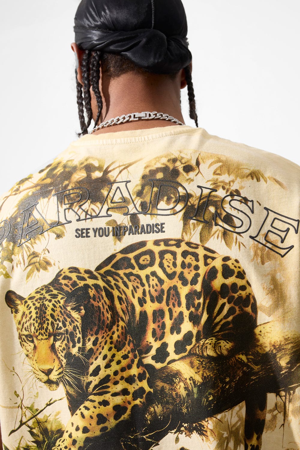 Jordan Craig The Prowl Cut Off T-Shirt (Light Khaki)