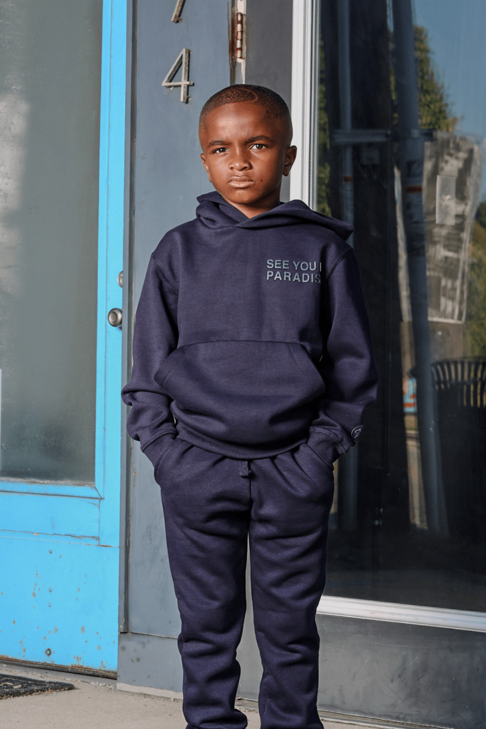 Jordan Craig Kids Hoodie Stacked Fleece Bundle (Navy)