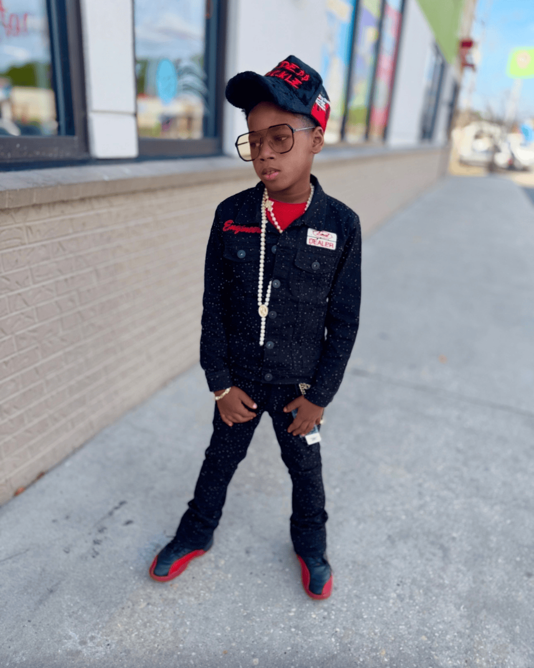 JC Kids Kids Local Dealer Stacked Denim (Jet Black)