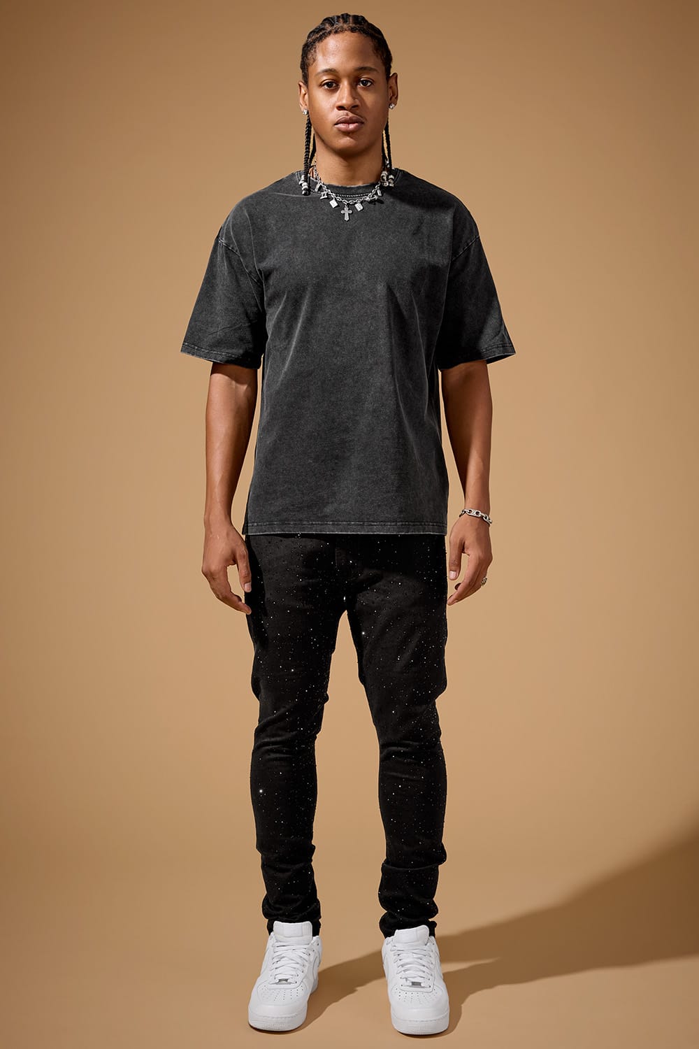 Jordan Craig Slim Taper Fit - Magic City Denim (Jet Black) - Sean Collection