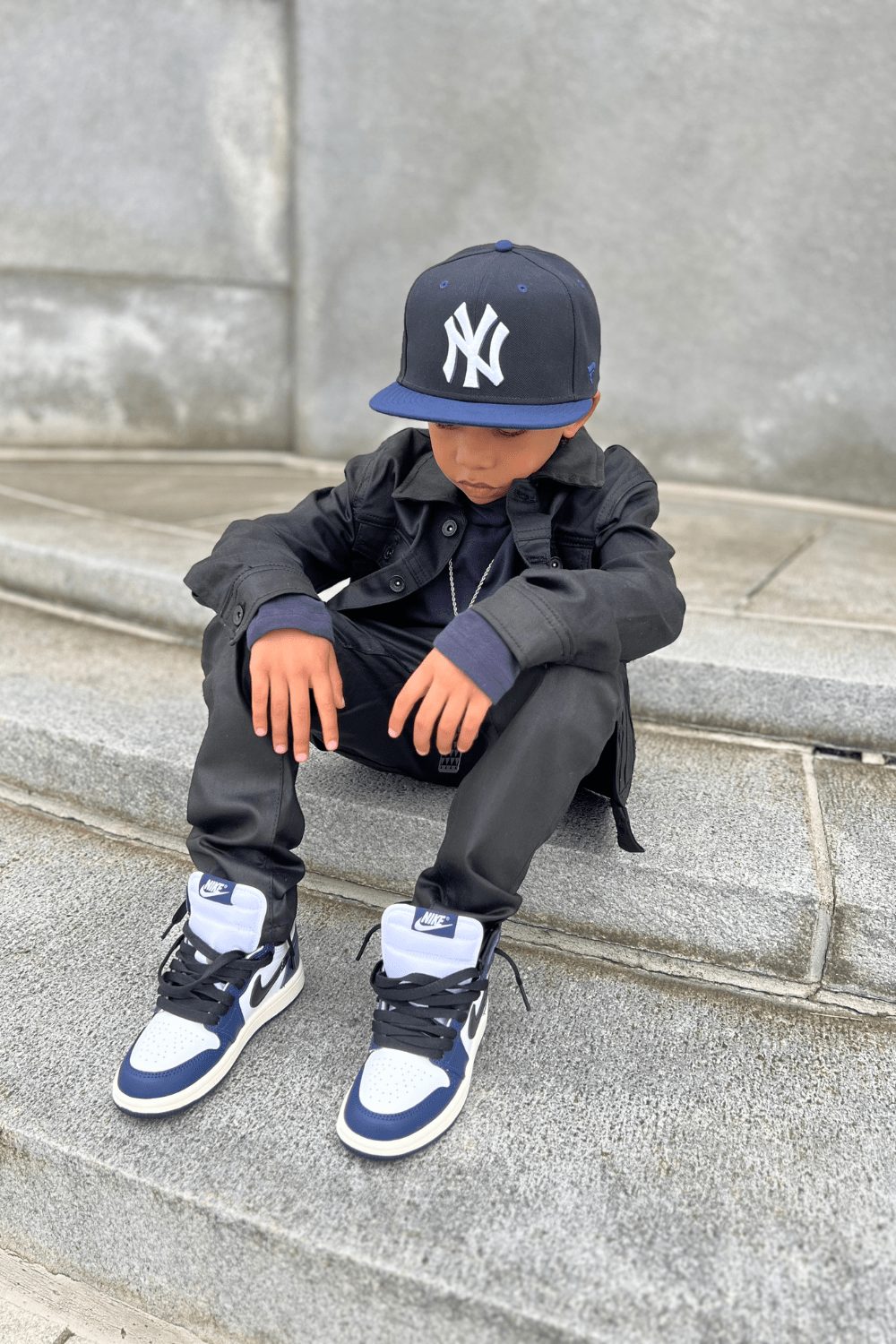 JC Kids Kids Smooth Criminal Denim (Jet Black)