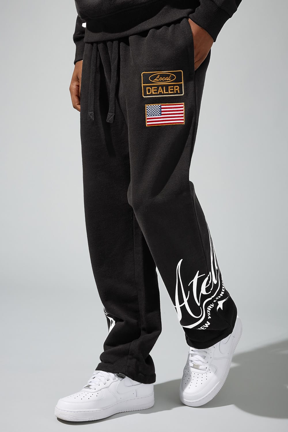 Jordan Craig Atelier Loose Fit Sweatpants Black / S