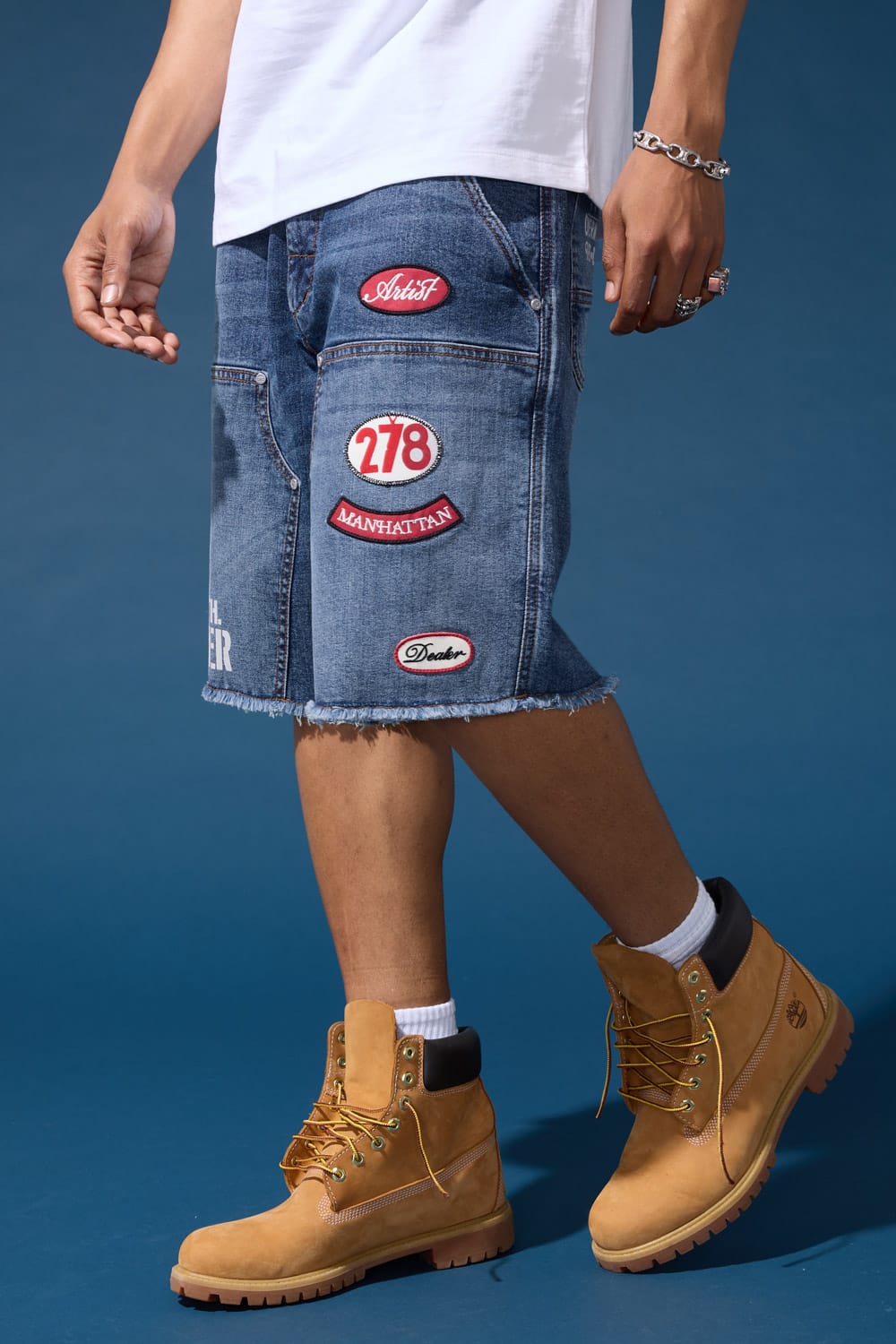 Jordan Craig OG - The Re-Up Denim Shorts (Aged Wash)