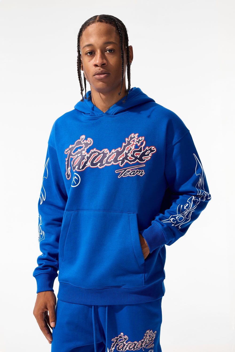 Jordan Craig Paradise Tour Pullover Hoodie Imperial Blue / S