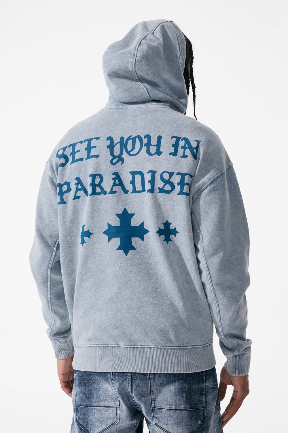 Jordan Craig Holy Trinity Pullover Hoodie (Indigo) S / Indigo