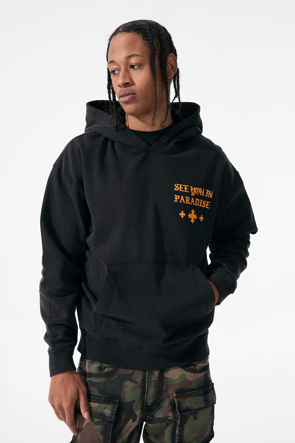 Jordan Craig Holy Trinity Pullover Hoodie (Vintage Black)