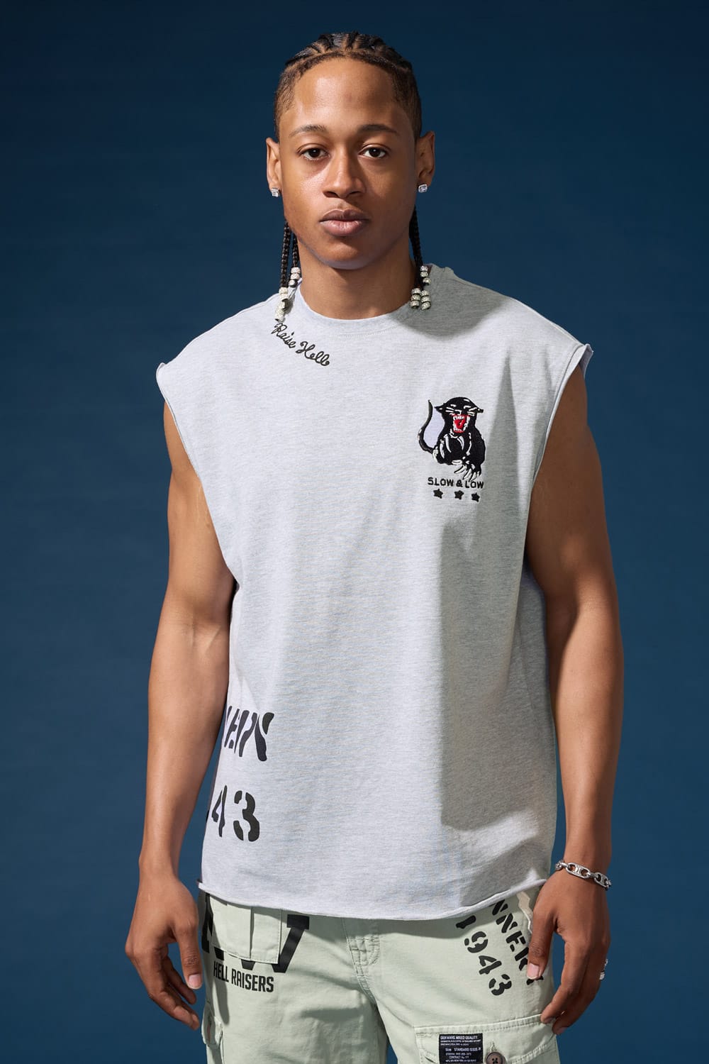 Jordan Craig Hell Raiser Cut Off T-Shirt