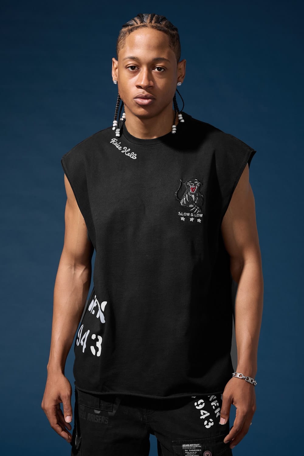 Jordan Craig Hell Raiser Cut Off T-Shirt