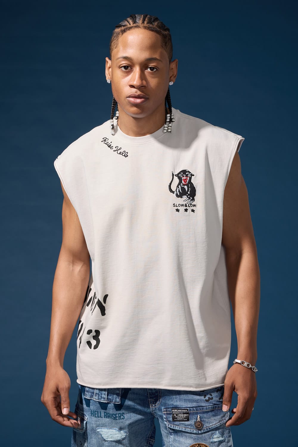 Hell Raiser Cut Off T-Shirt