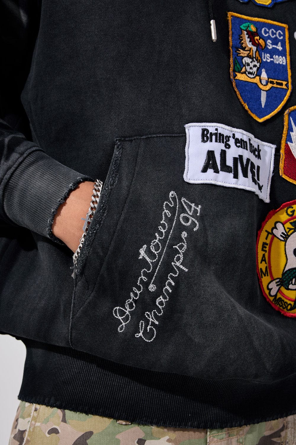 Jordan Craig War Angel Pullover Hoodie (Vintage Black)