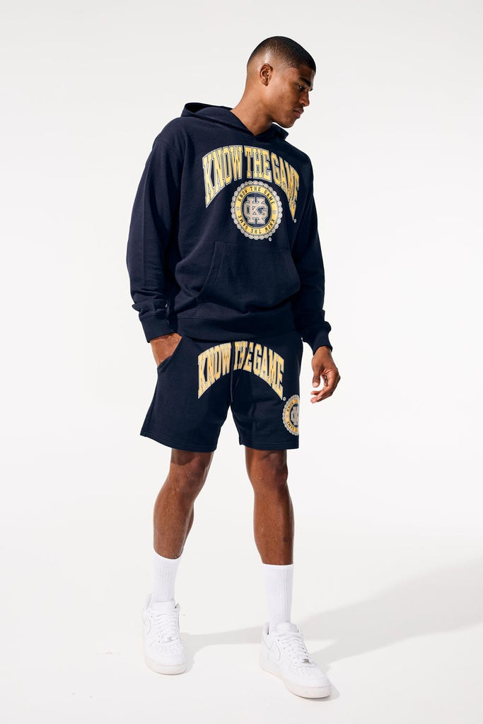 Know The Game Pullover Hoodie (Navy)
