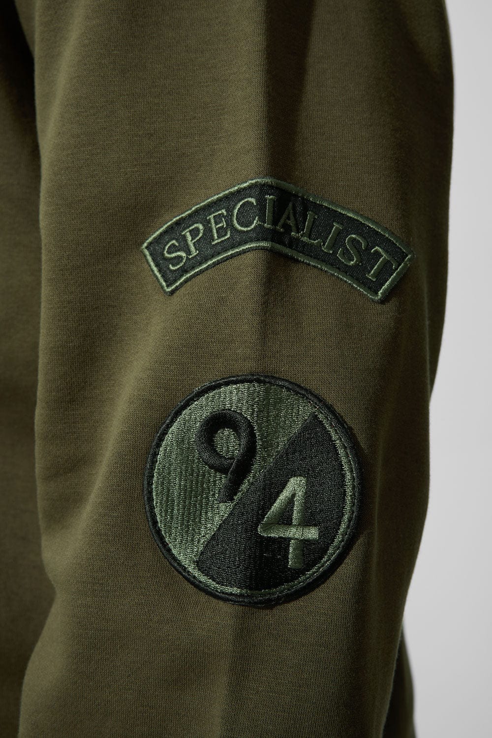 Jordan Craig Prestige Tonal Zip Hoodie (Army Green)