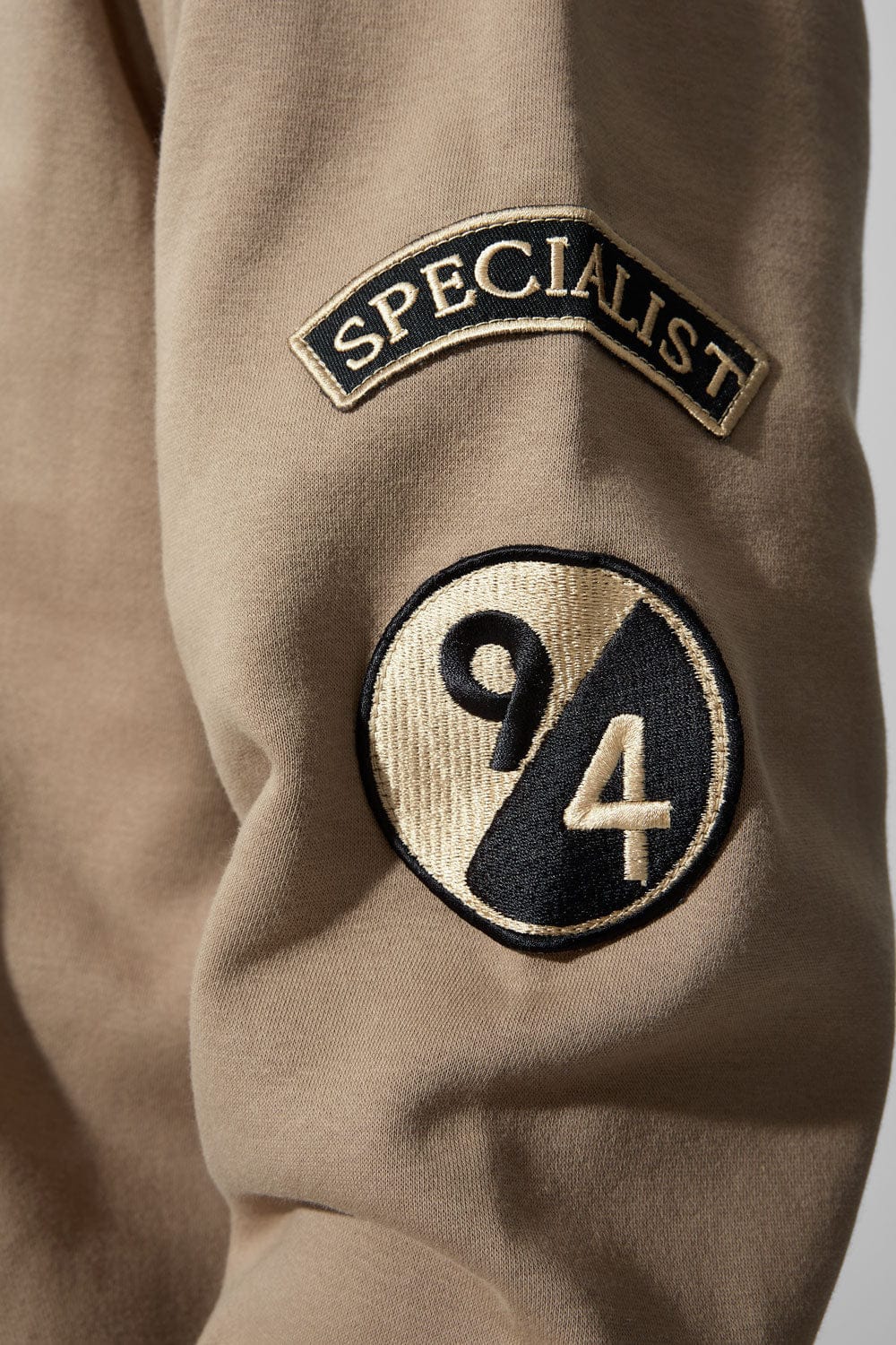 Jordan Craig Prestige Tonal Zip Hoodie (Khaki)