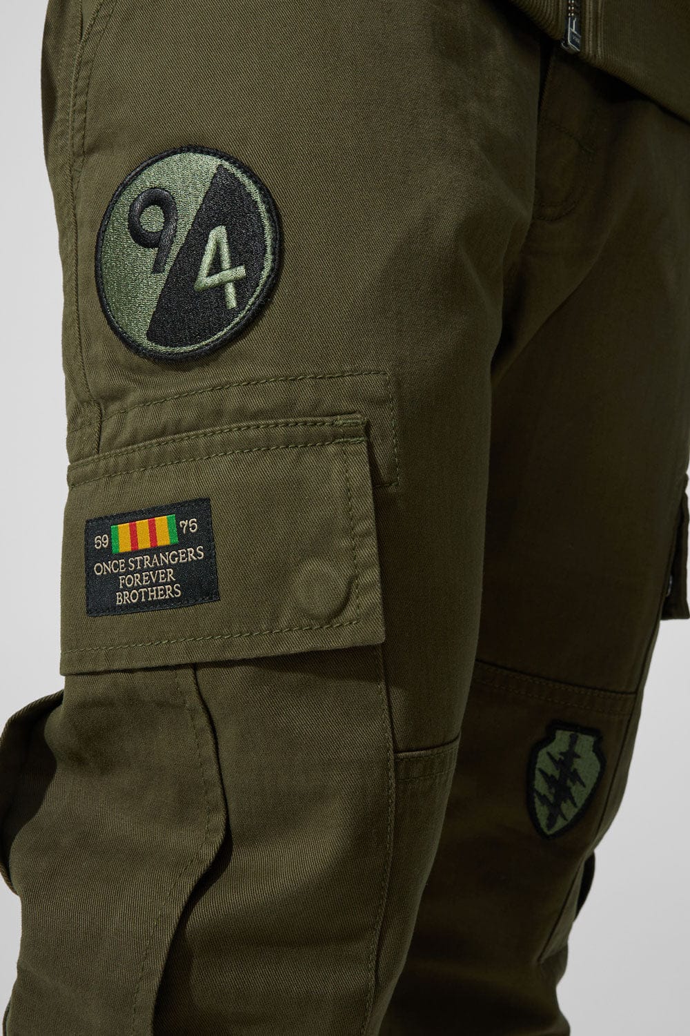 Jordan Craig Xavier - Prestige Tonal Cargo Pants (Army Green)