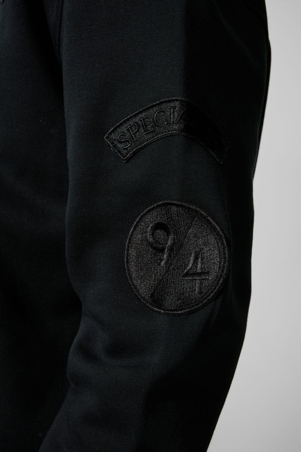 Jordan Craig Prestige Tonal Zip Hoodie (Black)