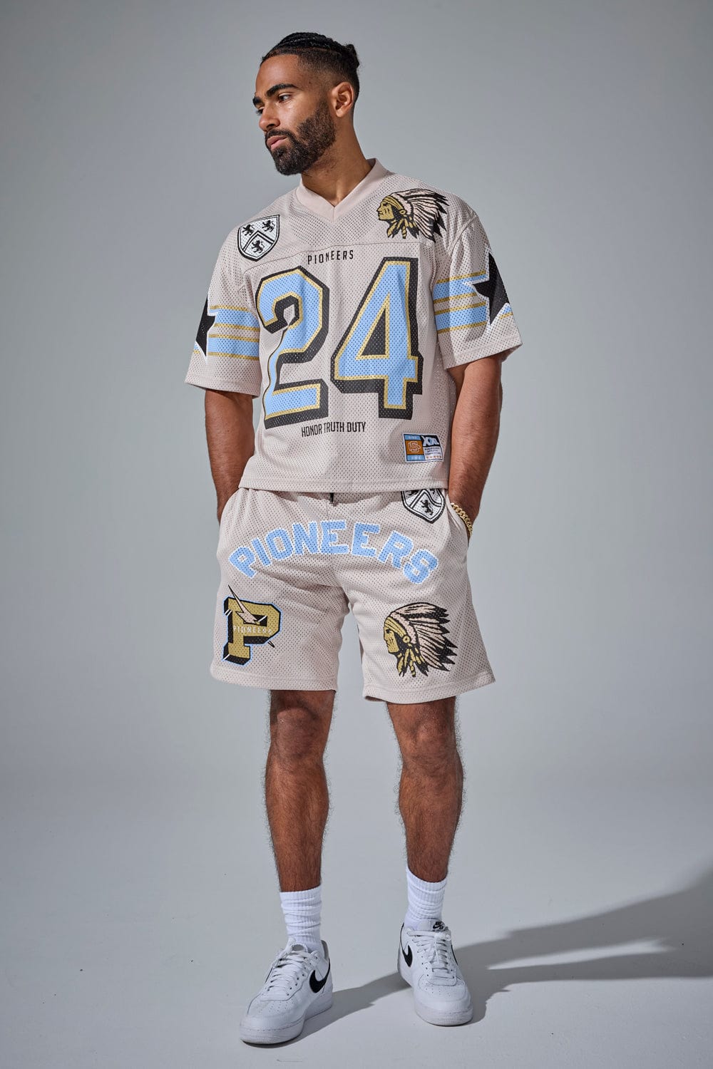 Pioneer Football Jersey (Cream)