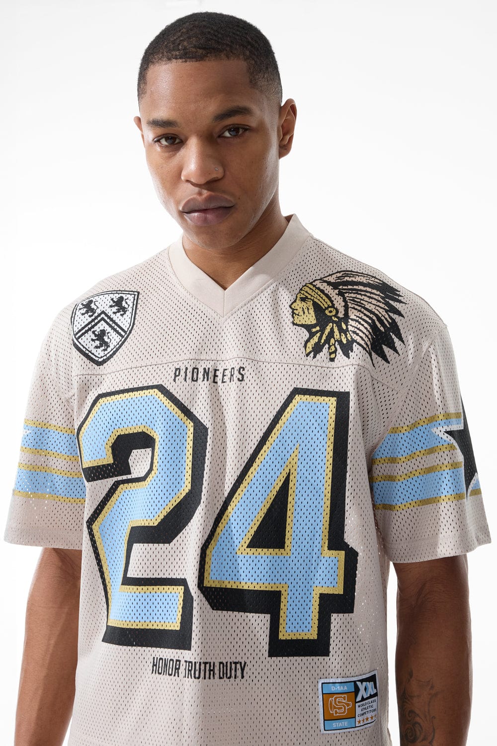 Jordan Craig Pioneer Football Jersey (Cream) S / Cream