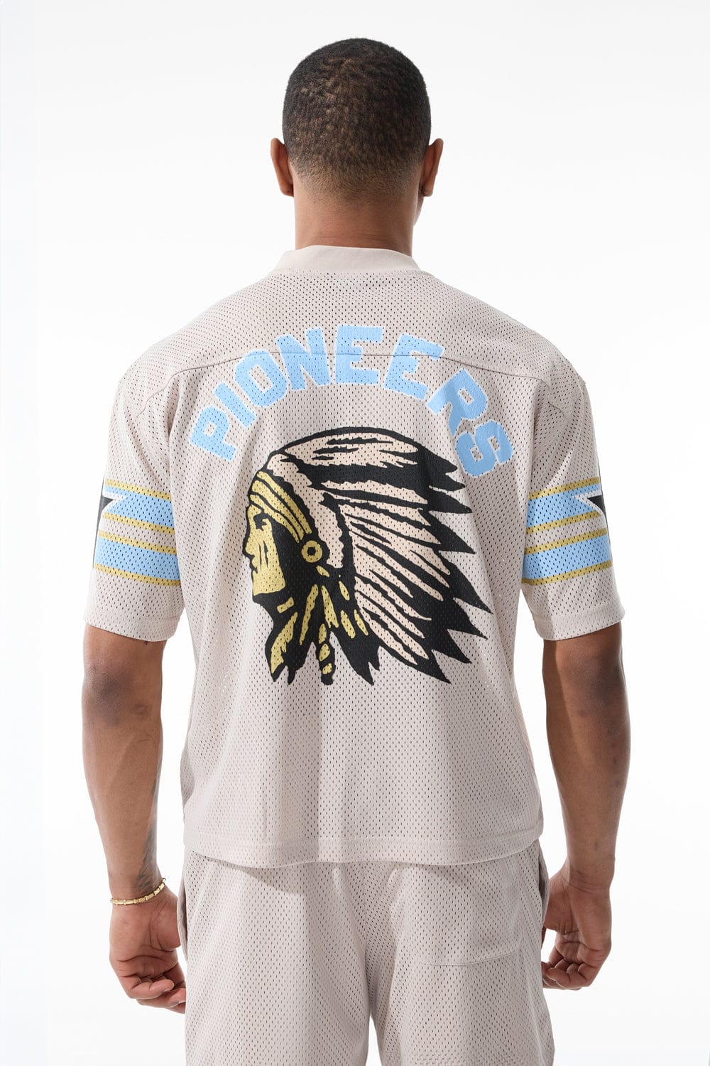 Jordan Craig Pioneer Football Jersey (Cream)