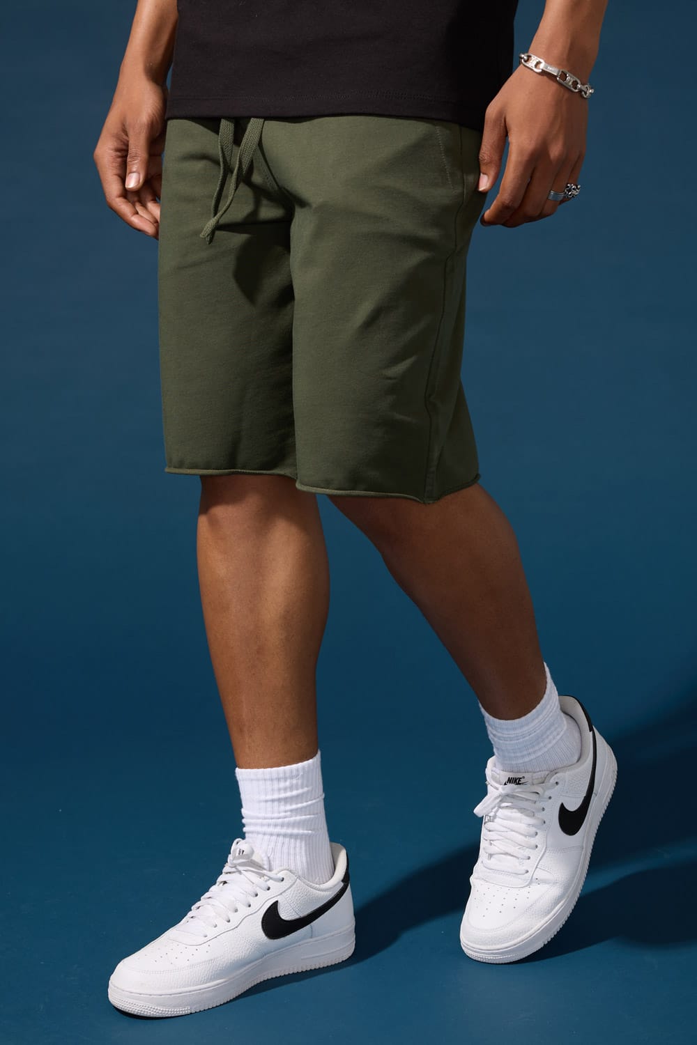 Jordan Craig OG - Palma French Terry Shorts Army Green / S