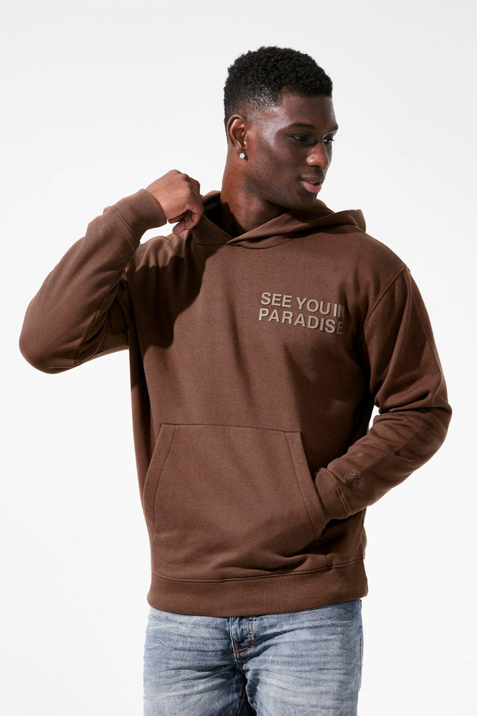 Jordan Craig Paradise Tonal Pullover Hoodie (Brown)