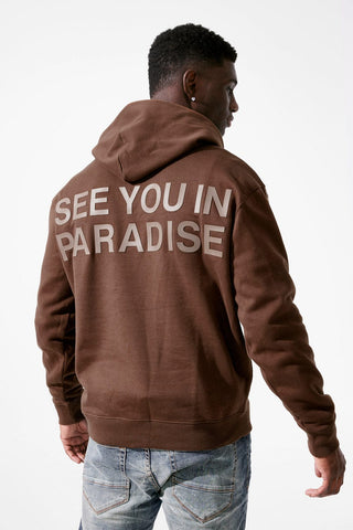 Jordan Craig Paradise Tonal Pullover Hoodie (Brown)