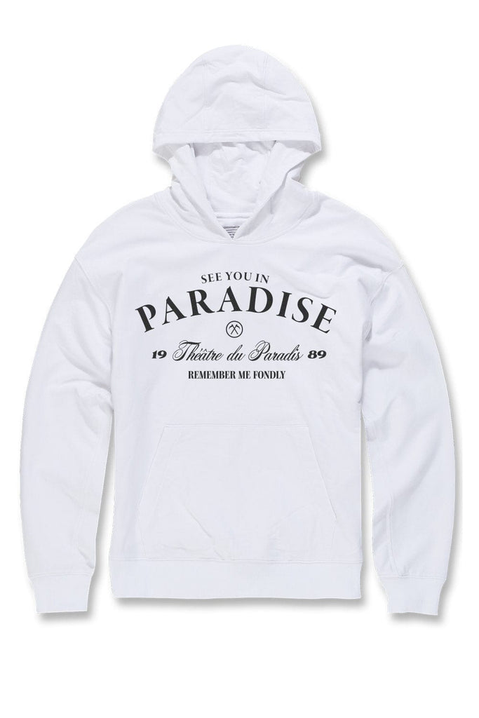 See You In Paradise Pullover Hoodie (White)