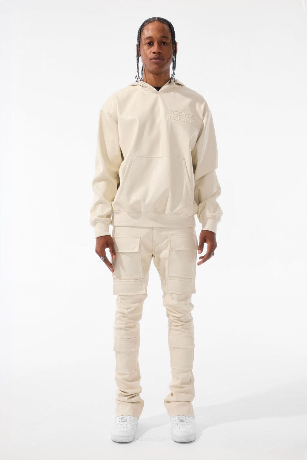 Jordan Craig Thriller Pullover Hoodie (Khaki)