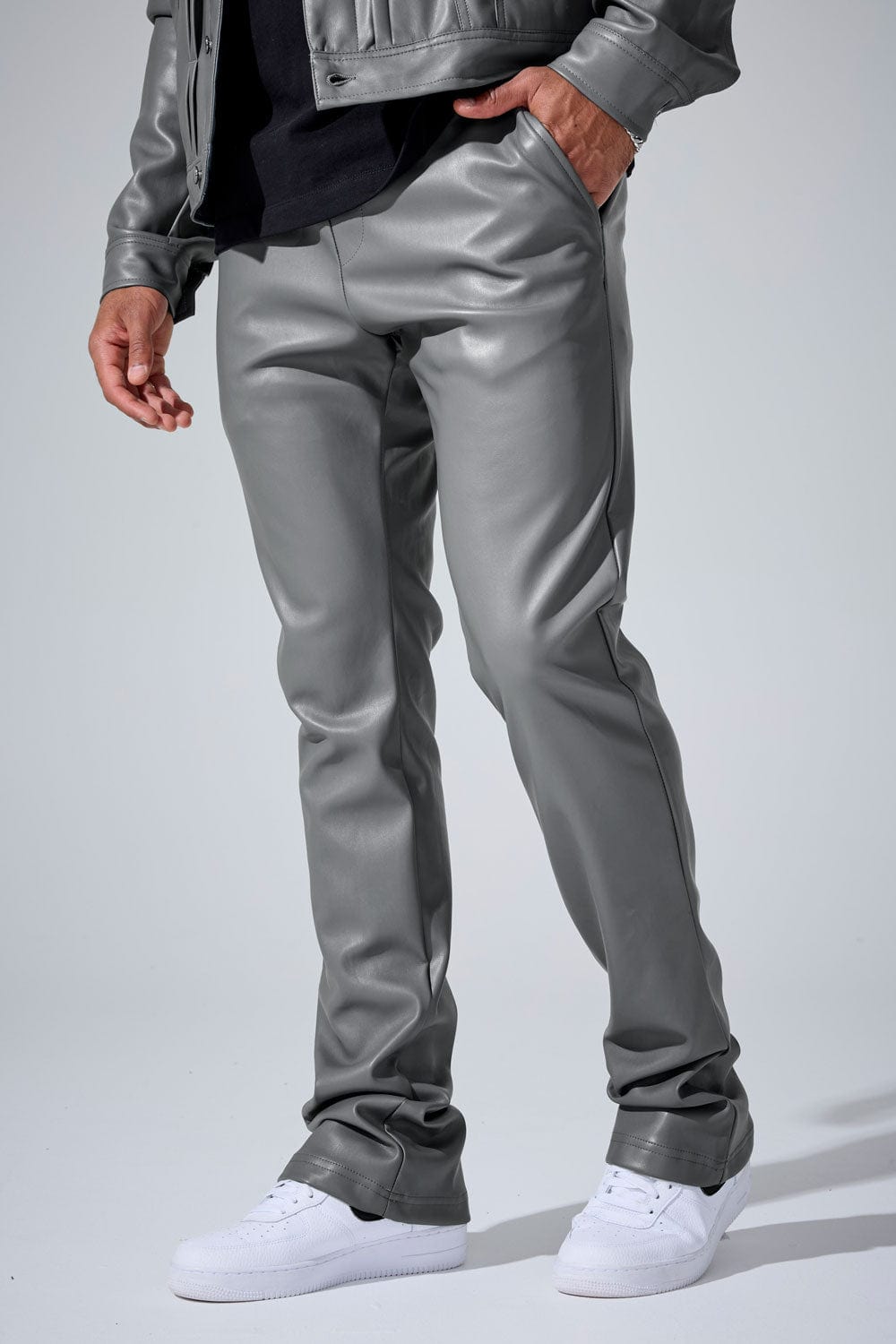 Jordan Craig Thriller Stacked Pants Charcoal / S
