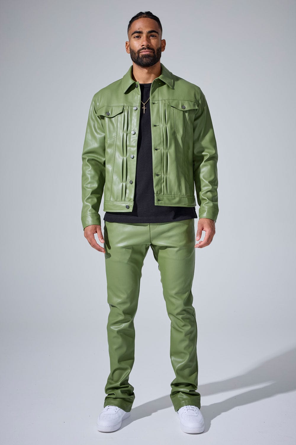 Jordan Craig Thriller Stacked Pants