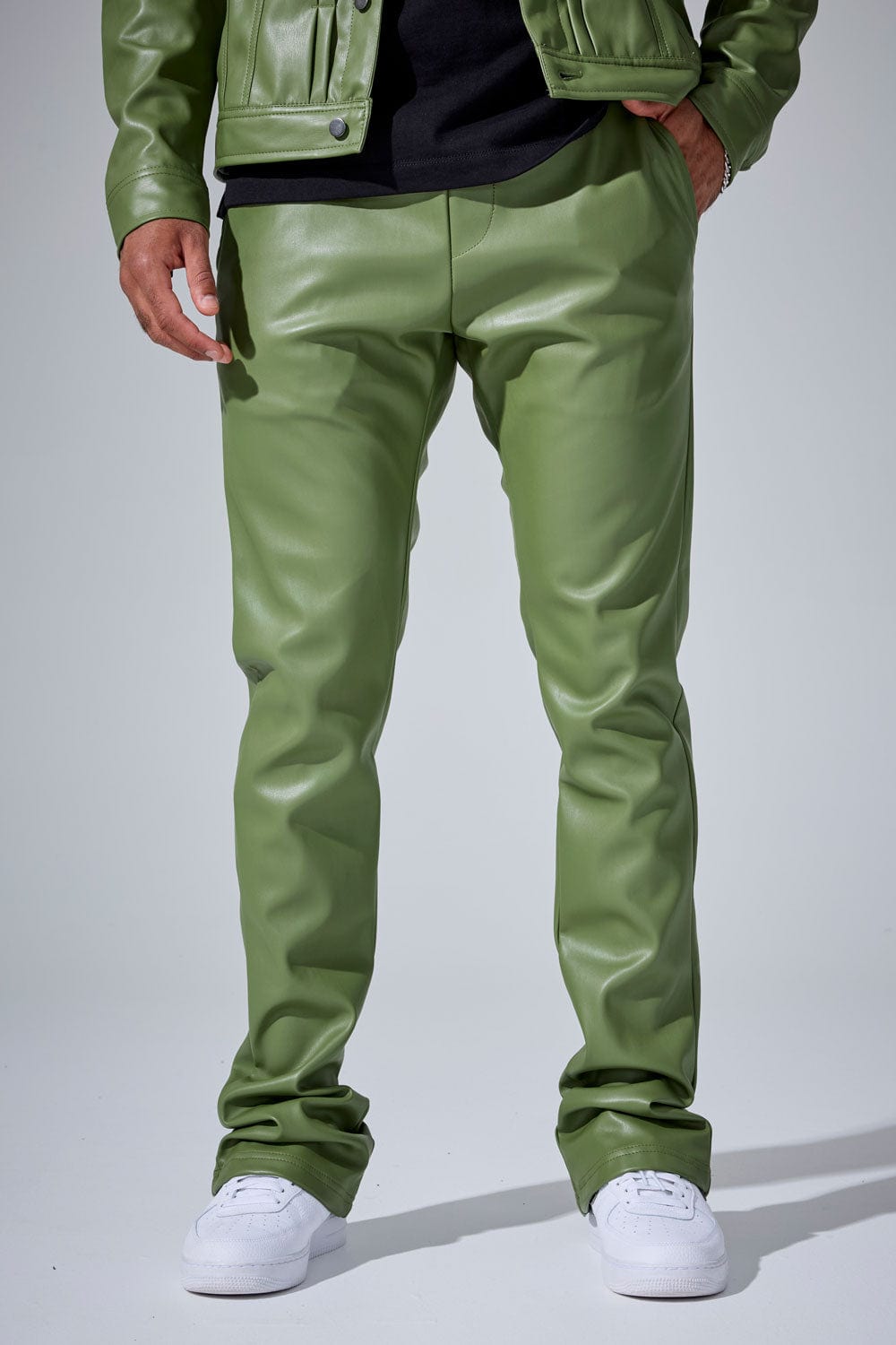 Jordan Craig Thriller Stacked Pants Sage / S